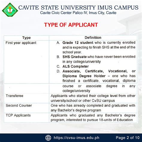 apps.cvsu|Admission Requirements and Procedures for First .